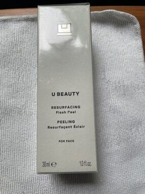 FULL SIZE U Beauty Resurfacing Flash Peel still in box with packaging